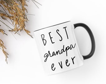 Best Grandpa Ever Mug/Personalized Grandpa Gift/Custom Grandfather Mug/Grandpa Father's Day Gift/World's Best Grandpa Gift/New Grandpa Gift