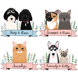 Custom Pet Portrait Lockscreen/Custom Wallpaper for Phone/New Pet Gifts/Dog Mom Gift Personalized/Dog Wallpaper/Cat Wallpaper Cute image 9