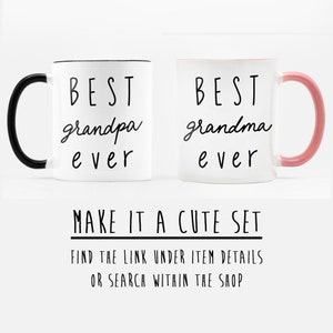 Best Grandma Ever Coffee Mug/Pink Coffee Mug for Grandma/Personalized Grandmother Gift/Custom Mug Best Nana Ever/Custom Grandma Mug Birthday Bild 4