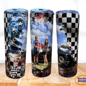 Shell Racing Tumbler Custom Racing Tumbler, Photo Tumbler, Racing Cup, Picture Tumbler ...