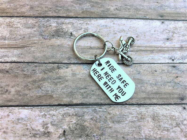 Motorcycle Gifts Gift for Him Motorcycle Keychain | Etsy