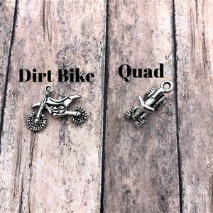 BRAAP Racing Keychain, Motocross Gift, Gift for Him, Dirt Bike Keychain, Boyfriend Gift, Racing Gift, Men's Key ring image 2