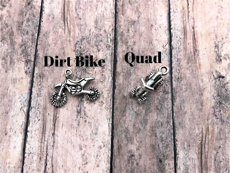 BRAAP Racing Keychain, Motocross Gift, Gift for Him, Dirt Bike Keychain, Boyfriend Gift, Racing Gift, Men's Key ring image 2