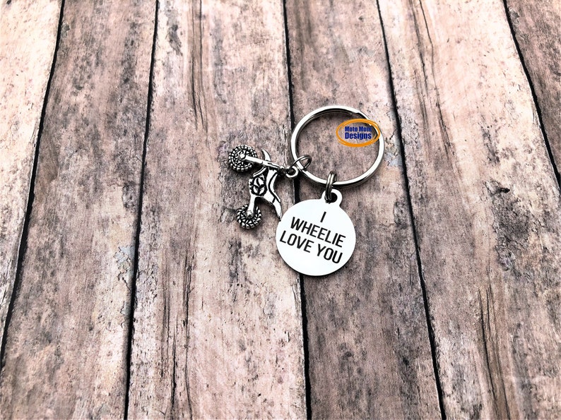 Motocross Keychain Anniversary Gift for Him Dirt Bike Etsy Canada