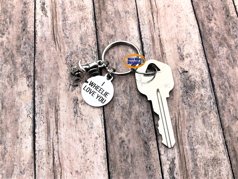 Motocross Keychain Anniversary Gift for Him Dirt Bike Etsy Canada