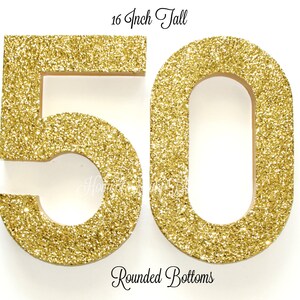 50th Birthday Prop,8 Inch 50th Number Prop,black 8 Inch Number,50th ...