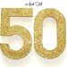 50th Birthday Prop,16 Inch 50th Number Prop,50th Photo Prop,50th Table ...