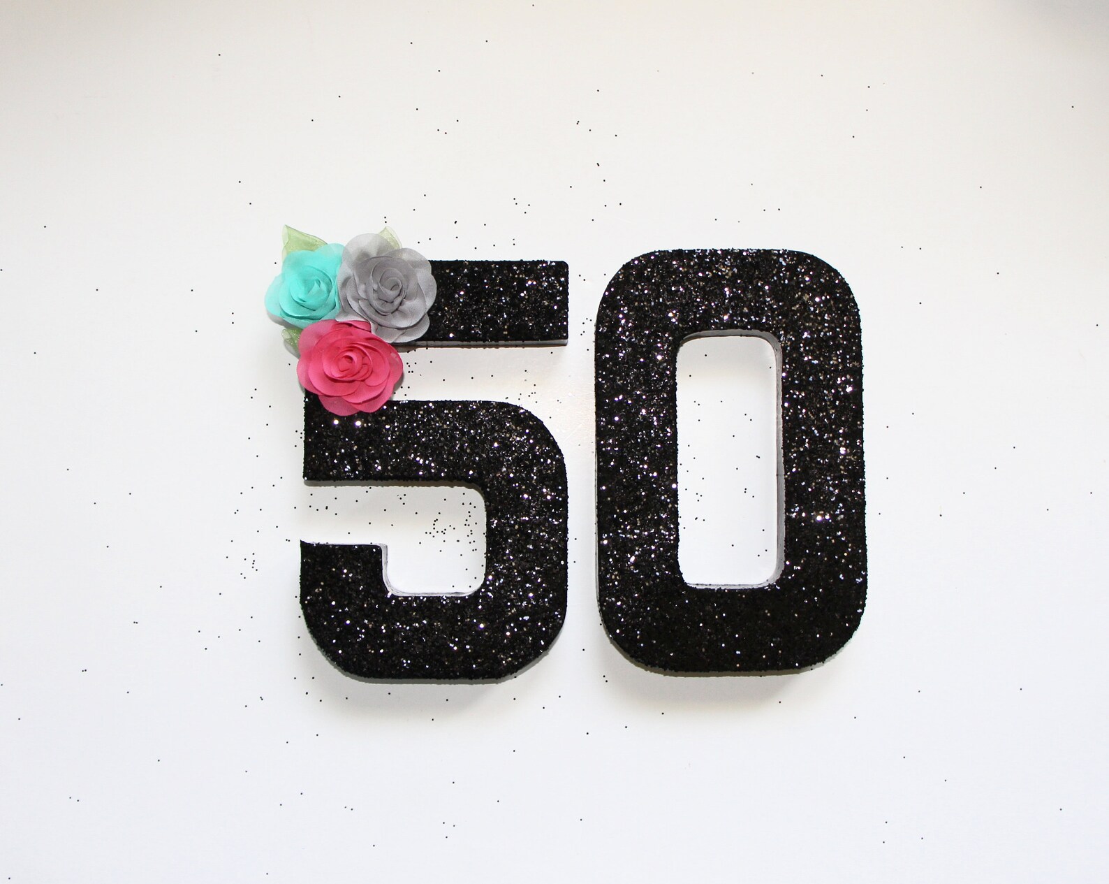 50th Birthday,8 Inch 50th Number Prop,50th Photo Prop,50th Table ...