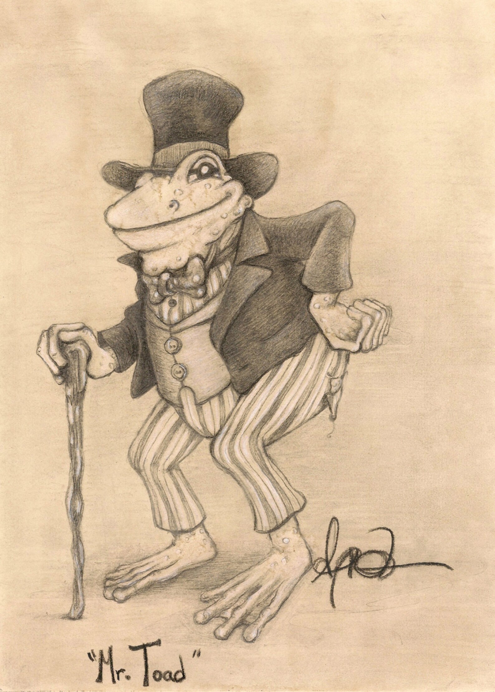 Wind in the Willows Toad Fine Art Print - Etsy