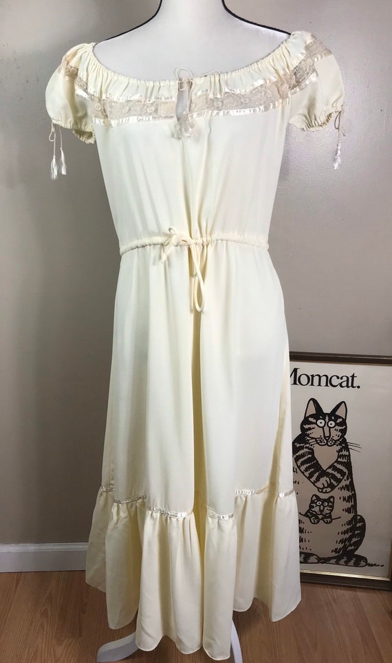 FOXY LADY bonwit teller Ivory Lace Wedding Dress O
