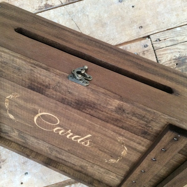 Add A Card Slot To a Wooden Box, Must Buy a Box Too