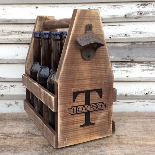 Personalized,Handcrafted,Wood Beer,Crate,Caddy Six Pack Bottle,tote,Wedding gift Personalized,Handcrafted,Wood Beer,Crate,Caddy Six Pack Bottle,tote,Wedding gift