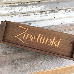 Personalized Wedding Wine Box: Rustic Unity Ceremony Keepsake (RUSH ORDER)
