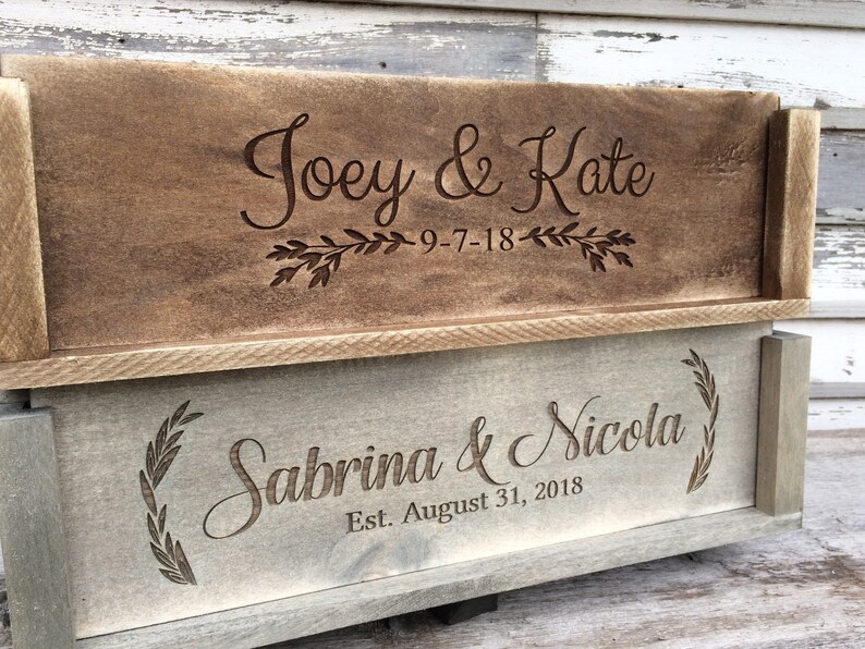 Wedding Wine Unity Ceremony Box First Fight Single Wine Etsy