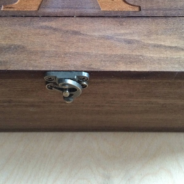 Add a Swinging Latch or Clasp to a Wine, Whiskey, Cigar or Other Wooden Box