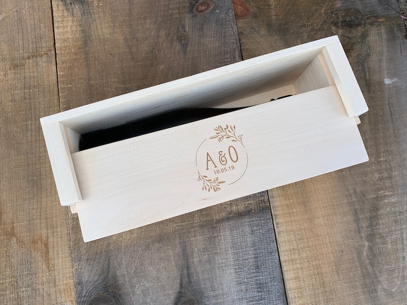 Wine Box Wedding Unity Ceremony Love Letter Box Etsy