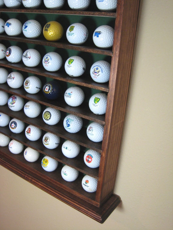 Golf Ball Display Holder, Men's, Size: Rectangle (76 Balls)