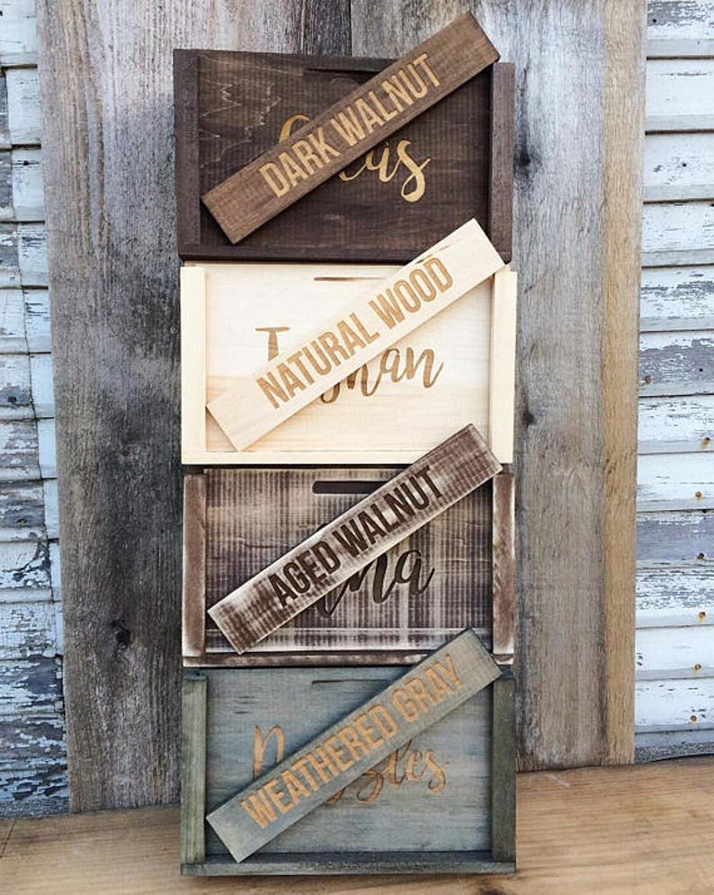 Personalized 6 Pack Wooden Beer Caddy or Condiment Tote, Unique Father's Day Gift image 6