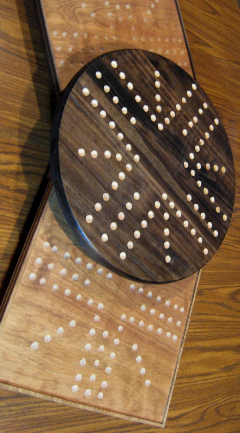 Handcrafted Parcheesi Marble Board Game Wooden Wahoo Etsy