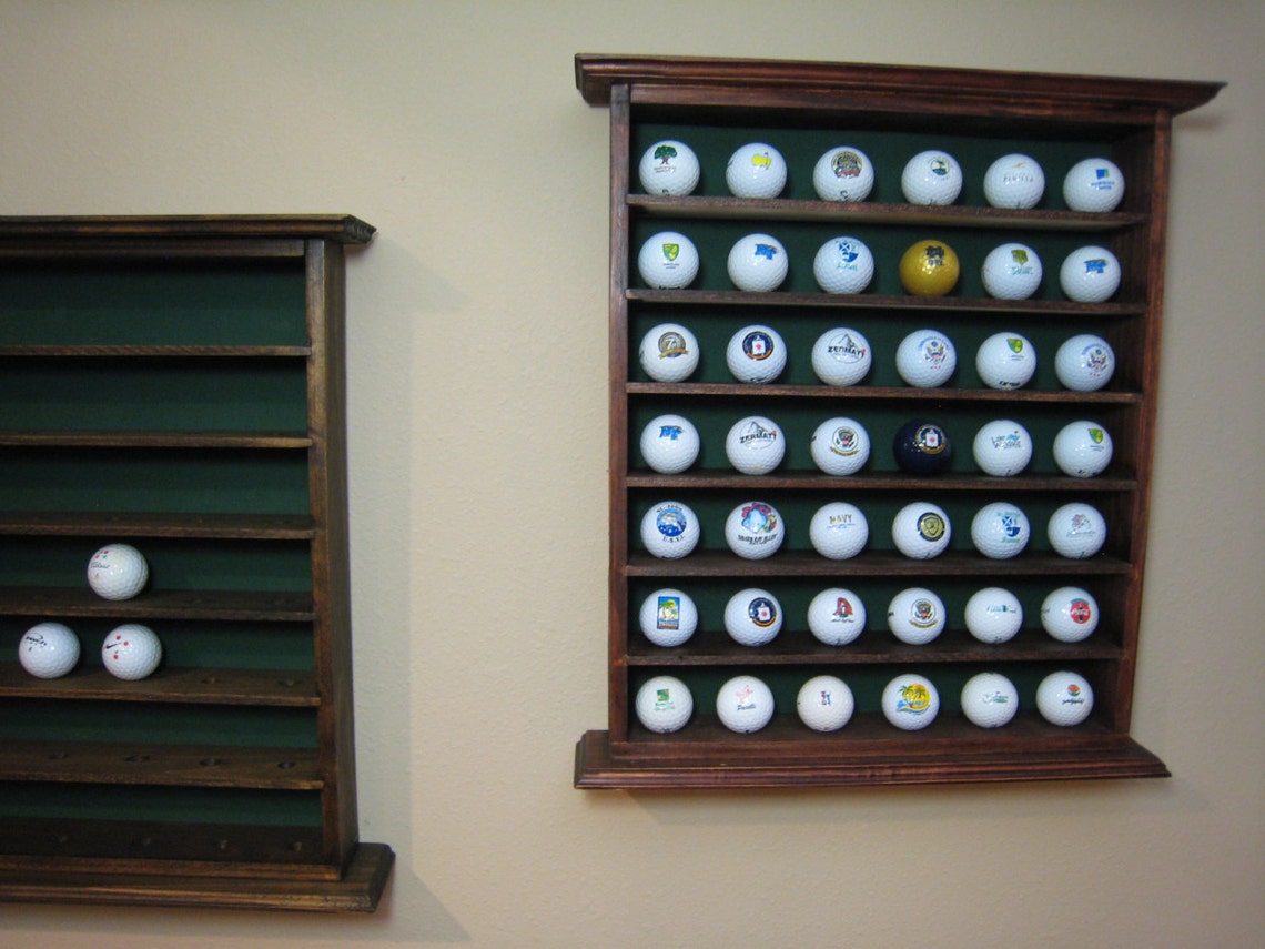 Handcrafted 42 Golf Ball Collection Display Case or Display Etsy