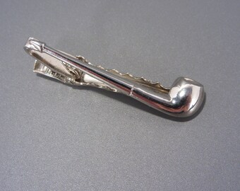 Scottish Bag Pipes Musical Instrument Square Tie Clip