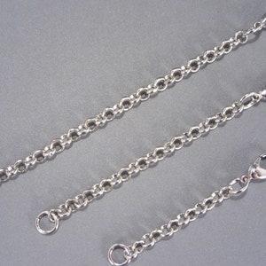 Necklace Chain Extender Lobster Clasp Silver Tone - Etsy