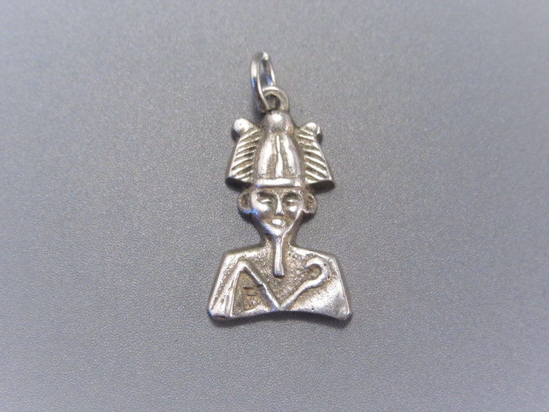 Vintage Sterling Eqyptian Pharaoh Charm