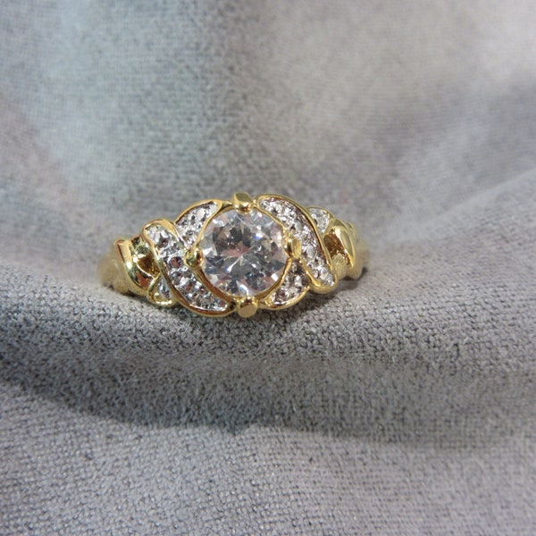 Vintage Lind 14K HGE Ring Size 8