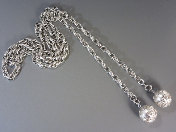 Vintage Sarah Coventry Chain Necklace Versatile 42 Inch Long