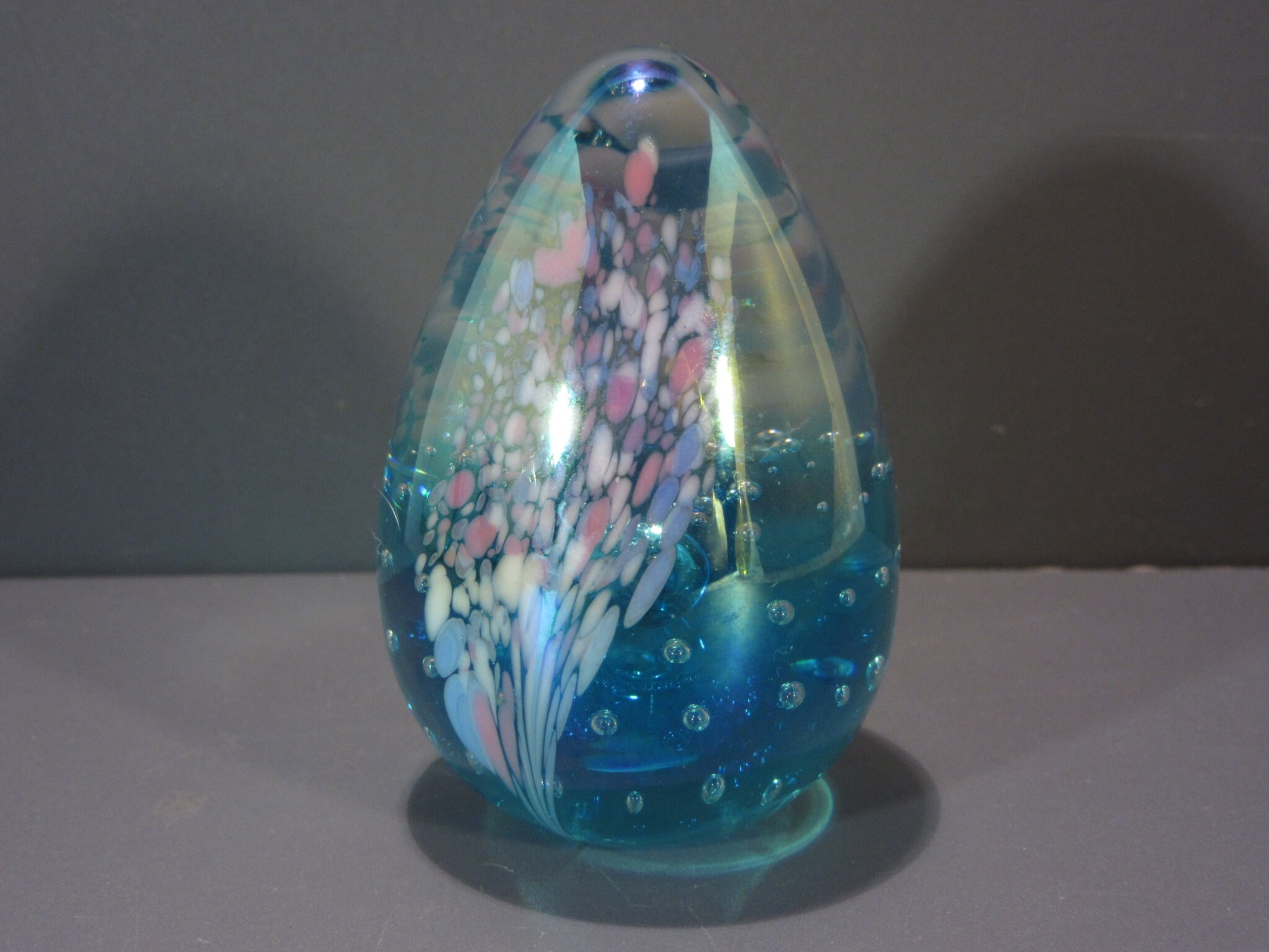 Glass Eye Studio 1985 USA ペーパーウエイト Glass Eye Studio