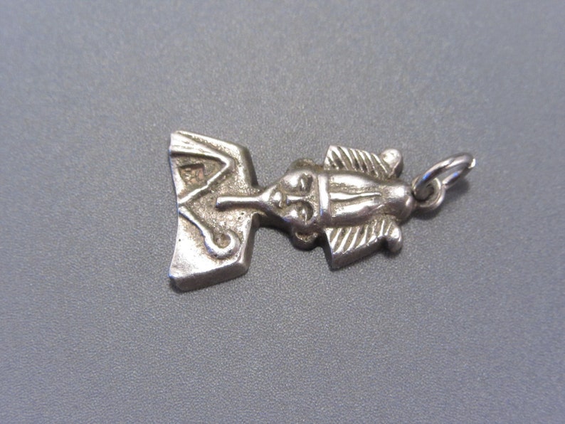 Vintage Sterling Eqyptian Pharaoh Charm