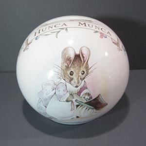 Royal Albert Beatrix Potter Bank, Hunca Munca Mouse