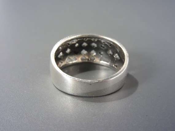 Vintage Sterling Marcasite Ring Size 7.5 - image 6