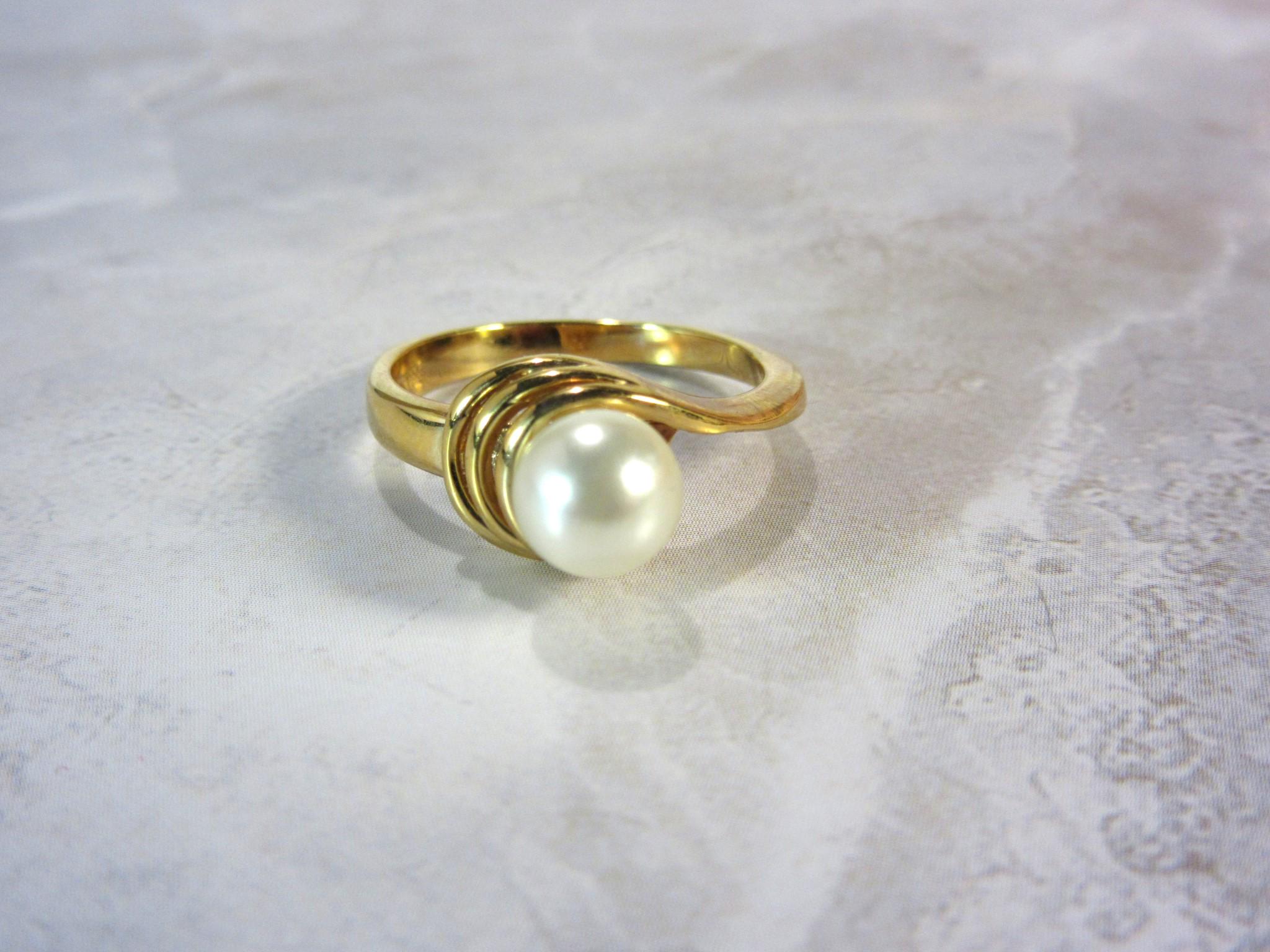 Vintage 18k Ge Ring - Etsy
