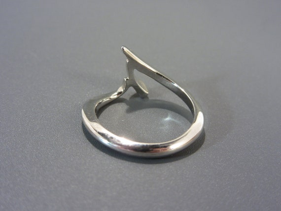 Minimalist Sarah Coventry Sculptured Ring Vintage… - image 4