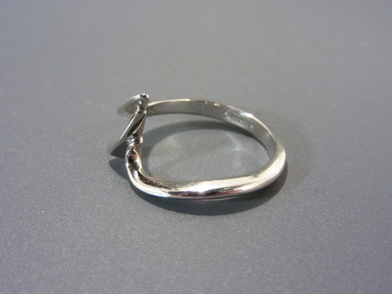 Minimalist Sarah Coventry Sculptured Ring Vintage… - image 3