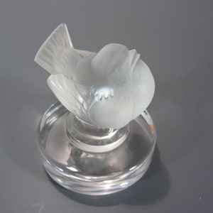 Vintage Lalique Bird Figurine