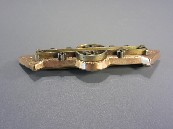 Antique Victorian Bar Pin Brooch, Estate Jewelry View 4