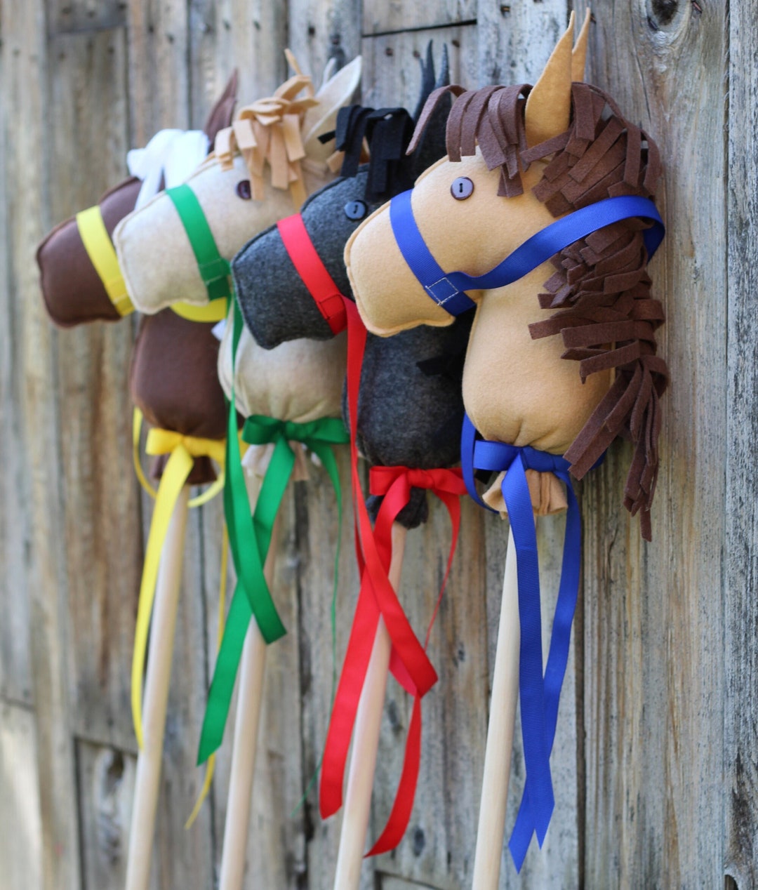 Stick Horse Toy, Horse Party Favor Sets Fully Assembled Etsy