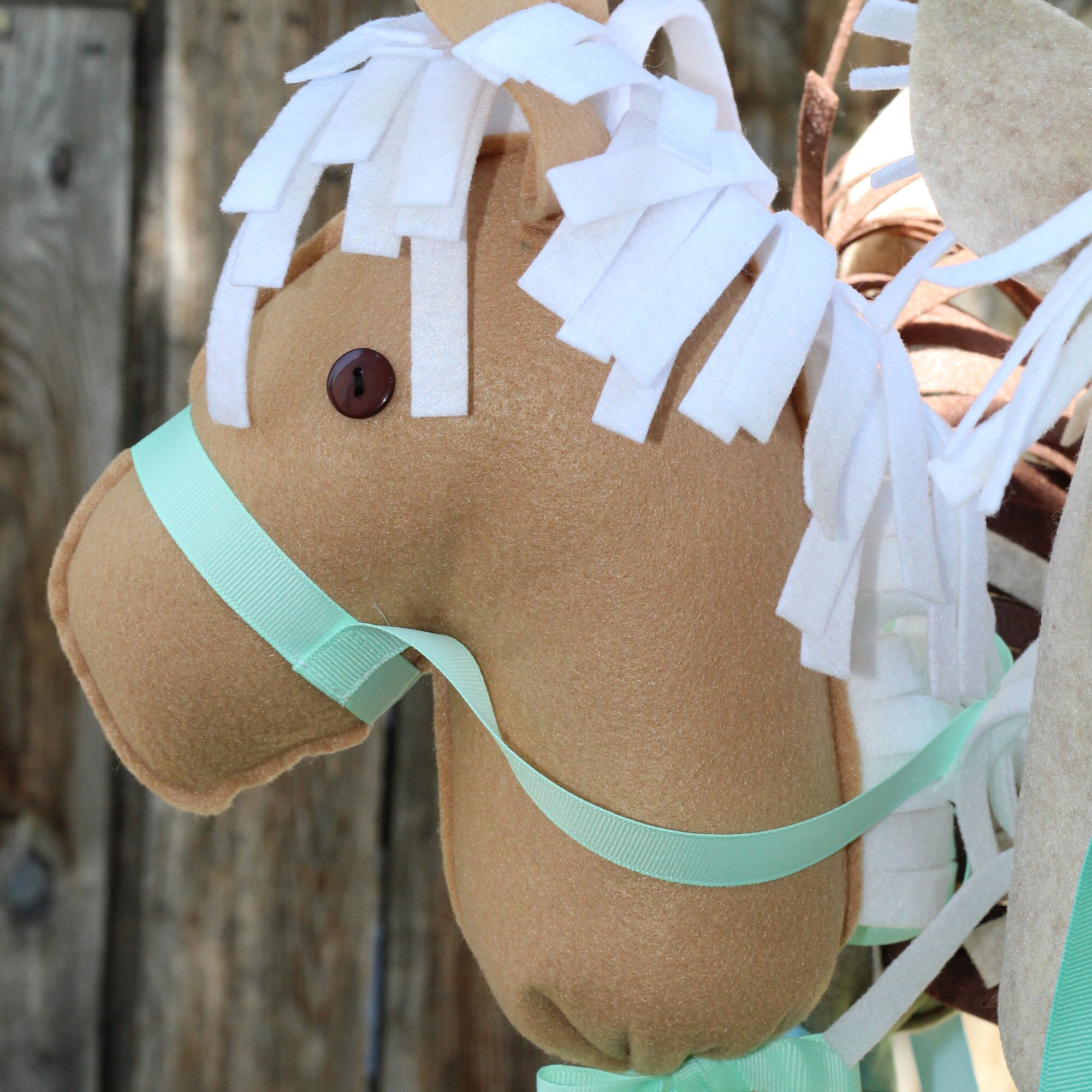 Stick Horse Party Favor Fully Assembled Sets Hobby Horse Etsy