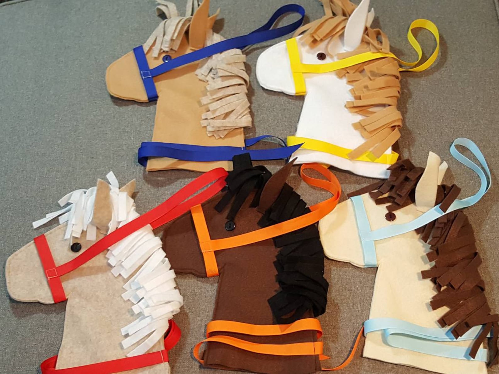 DIY Stick Horse head Onlykids Craft Activityhorse Craft Etsy