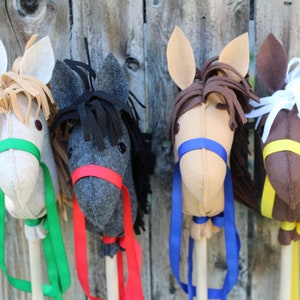 Stick Horse Party Favor Sets, Kids Party Activity, DIY Ride On Toy (Head Only), Horse Birthday Theme