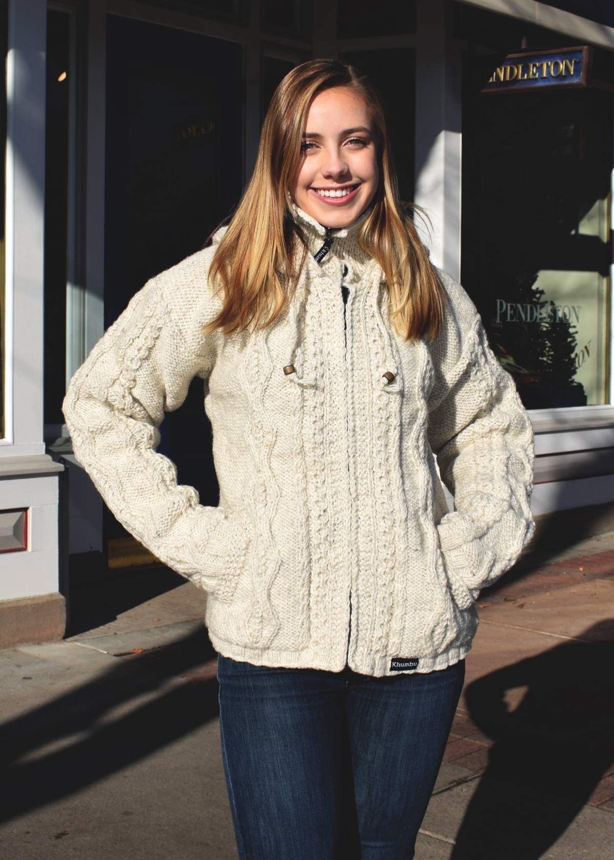 Fortlandic Aspen Wool Sweater with Fleece Lining