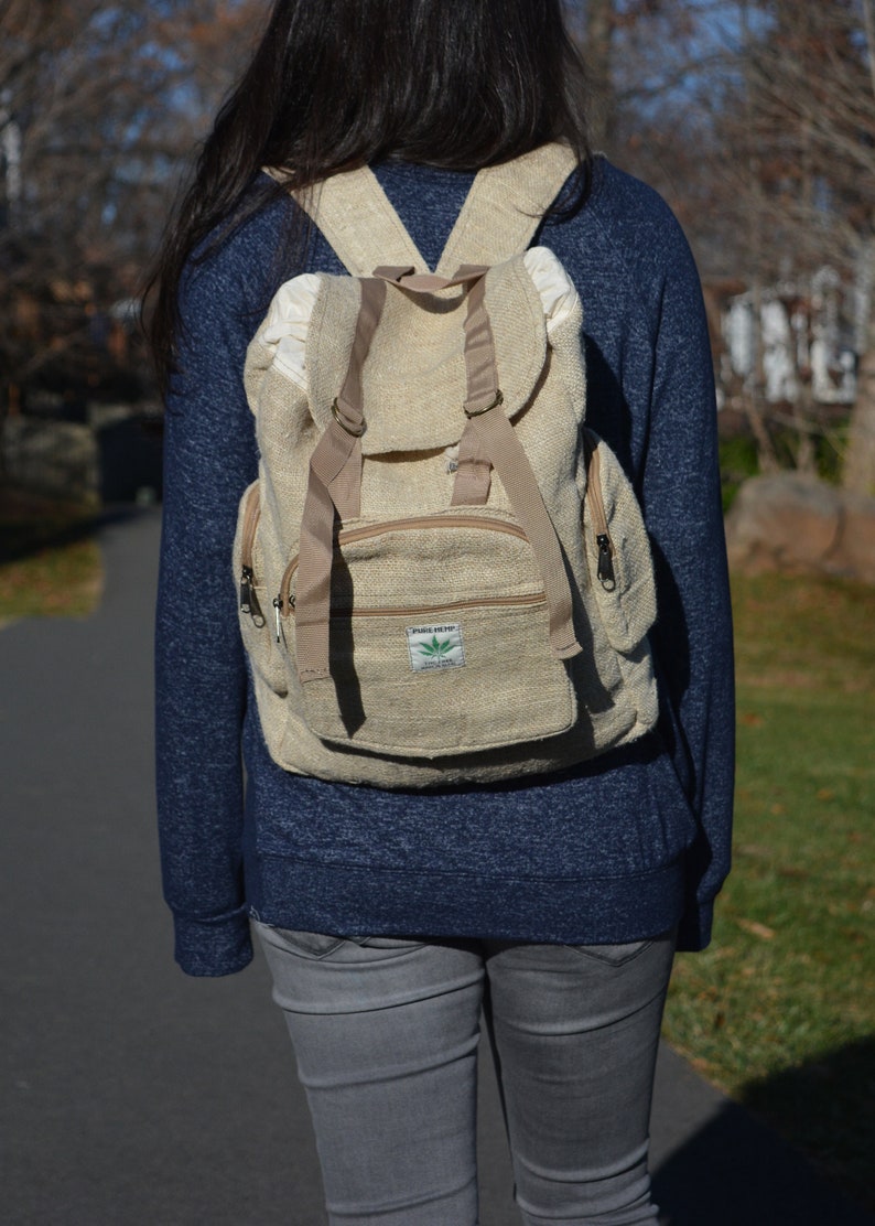 Himalayan 100/% Hemp Bag Unisex Hemp BackPack