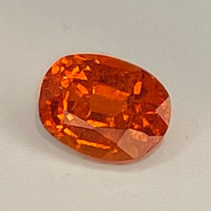 Orange Garnet Natural Fanta Garnet Spessartine Garnet Birthstone Ring Stone Spessartite Garnet Garnets Fanta Garnets Mandarin Garnets