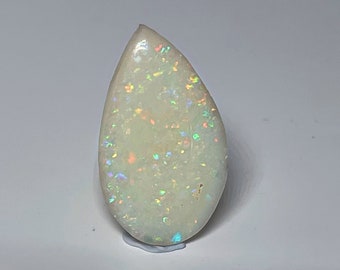 3.89ct Large Australian Opal White Australian Opal Natural 3.89ct Large Australian Opal White Australian Opal Natural
