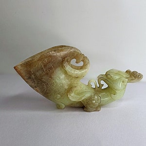 翡翠？　砡？　アクセサリー　中国　美術品 Yahoo!オークション - 【 中国美術 翡翠 ペンダントトップ 】総