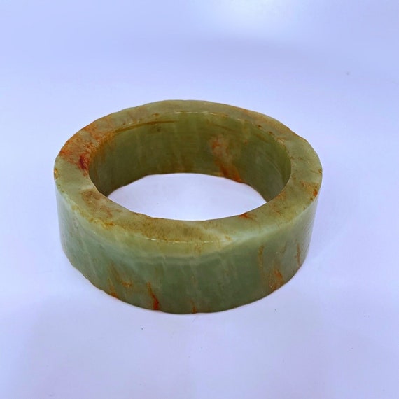 Neolithic Jade Bangle w. Report Ancient Chinese J… - image 2