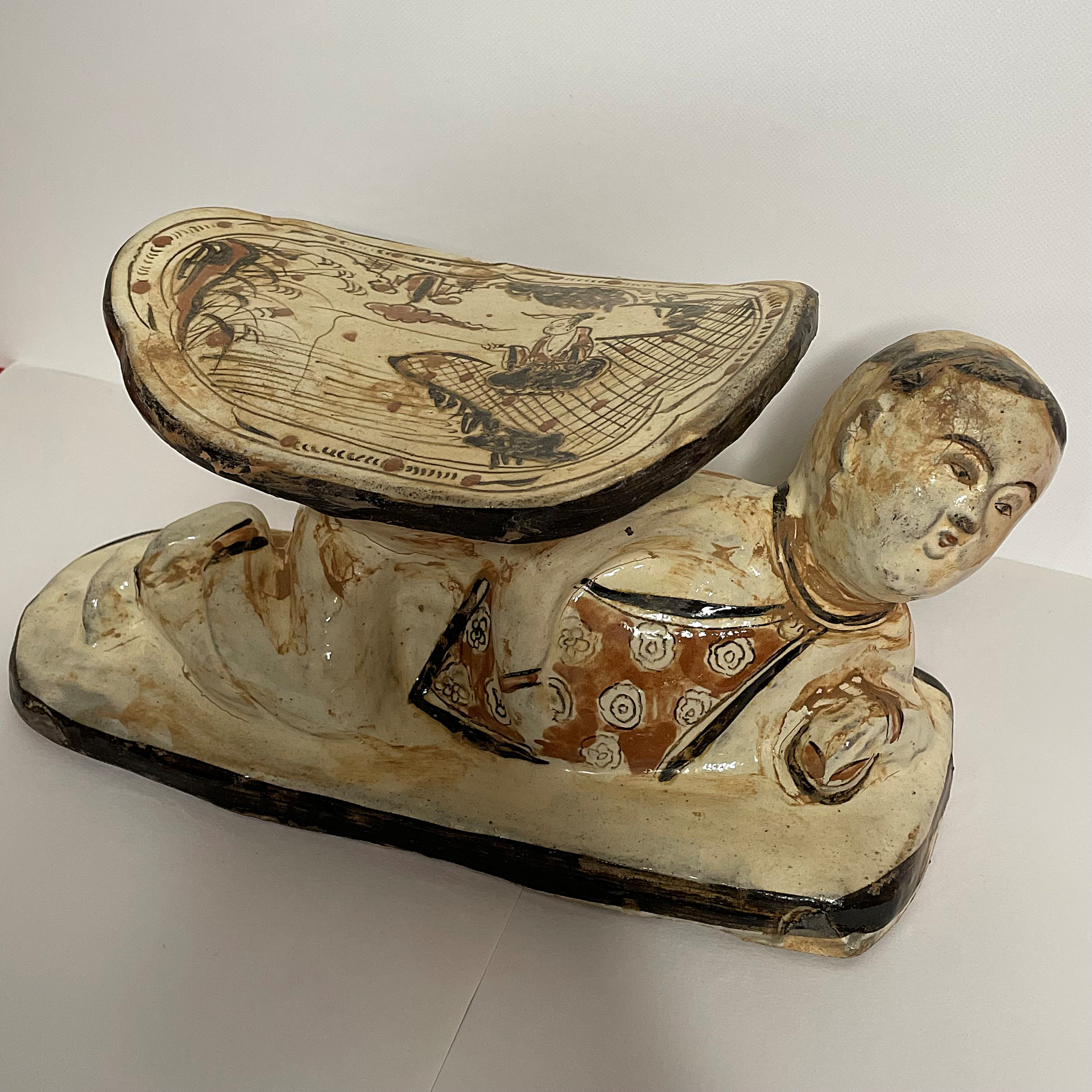 Chinese ceramic pillow hotsell