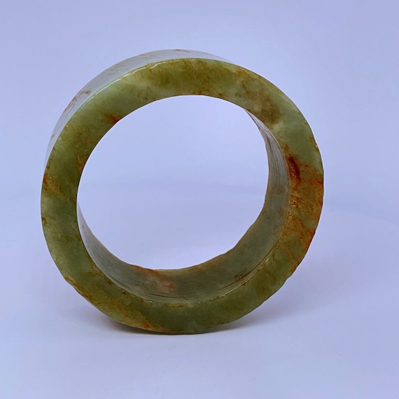 Neolithic Jade Bangle w. Report Ancient Chinese J… - image 4